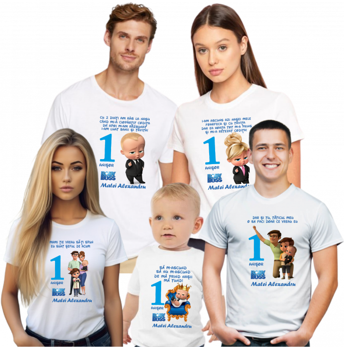 Tricouri haioase Baby Boss – Bucurie garantată! [2]
