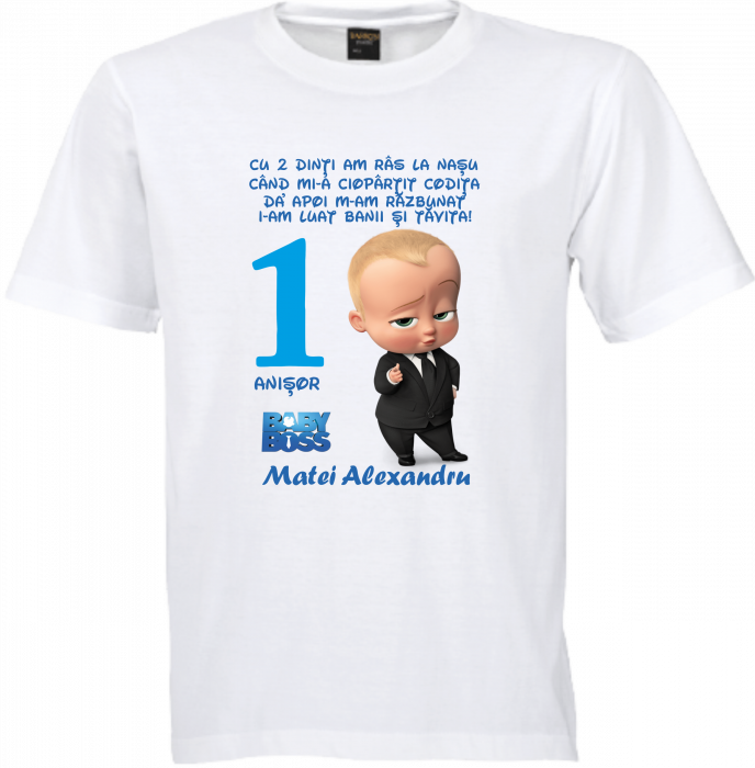 Tricouri haioase Baby Boss – Bucurie garantată! [7]