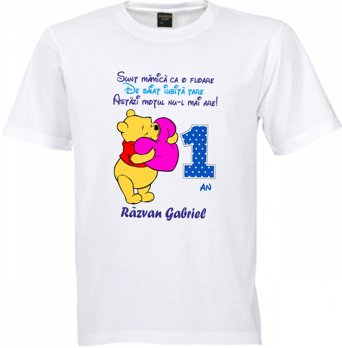 Tricouri pentru Toată Gașca – Personalizate și Amuzante cu Winnie the Pooh [4]
