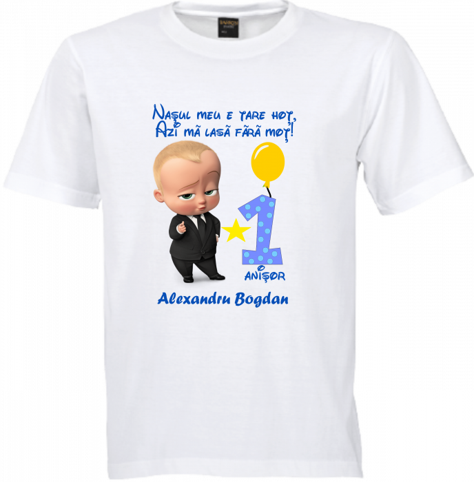 Tricouri personalizate Baby Boss – Cadoul perfect pentru copii! [6]