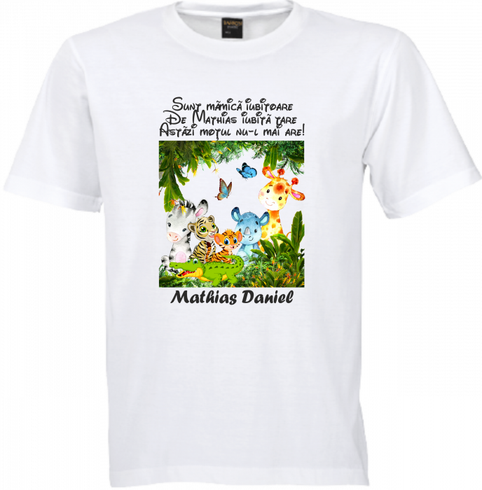 Tricouri personalizate cu animale pentru o petrecere de moț specială [4]