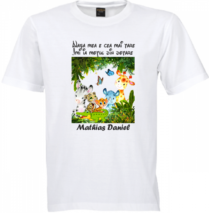 Tricouri personalizate cu animale pentru o petrecere de moț specială [6]