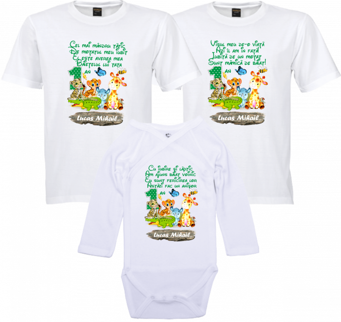 Tricouri personalizate cu animaluțe - Safari [1]