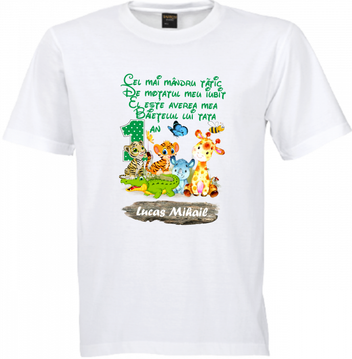 Tricouri personalizate cu animaluțe - Safari [3]