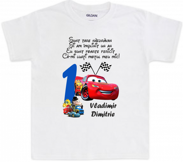 Tricouri Personalizate  cu Cars pentru Distracție [5]
