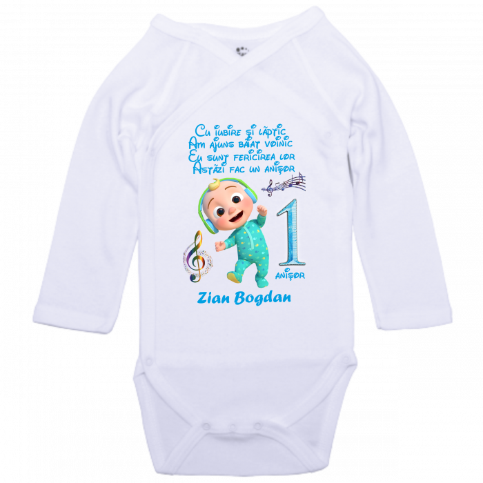 Tricouri Personalizate  cu Cocomelon pentru petrecerea de moț [5]