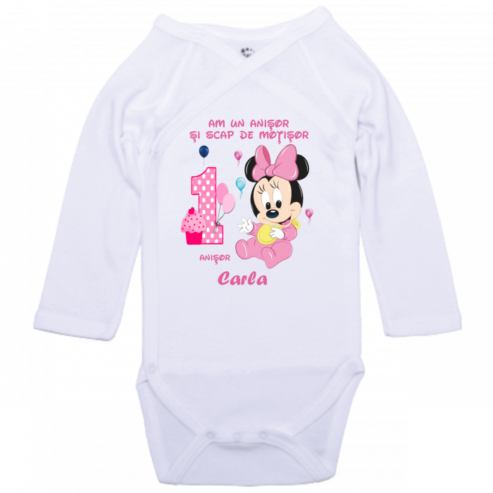 Tricouri personalizate cu Mickey Mouse pentru Fetițe Fericite [5]