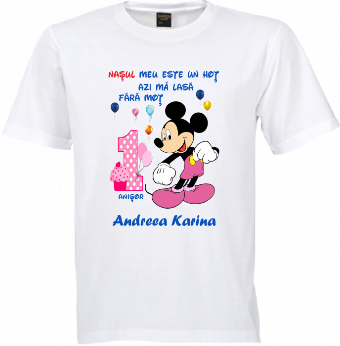 Tricouri Personalizate  cu Mickey si Minnie pentru Întâlniri de Familie [7]