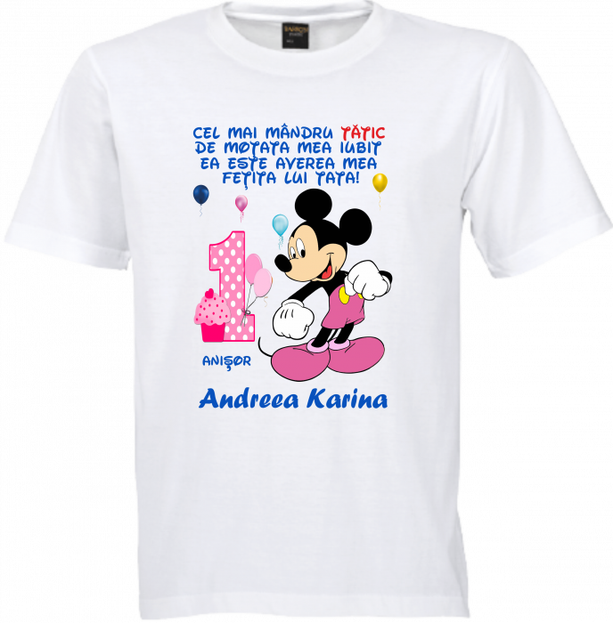 Tricouri Personalizate  cu Mickey si Minnie pentru Întâlniri de Familie [3]