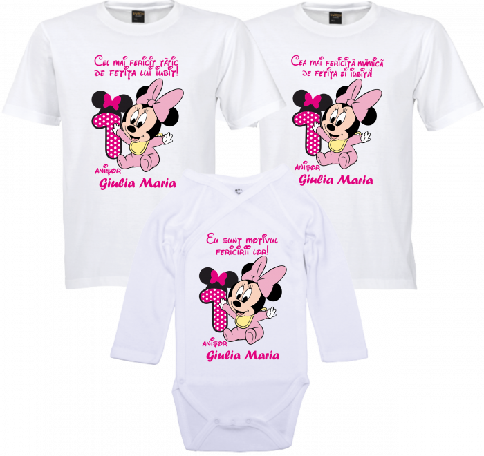 Tricouri Personalizate cu personaje animate - Minnie Mouse [1]