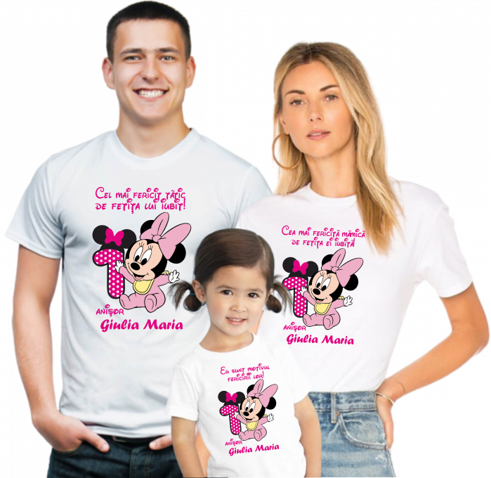 Tricouri Personalizate cu personaje animate - Minnie Mouse [2]