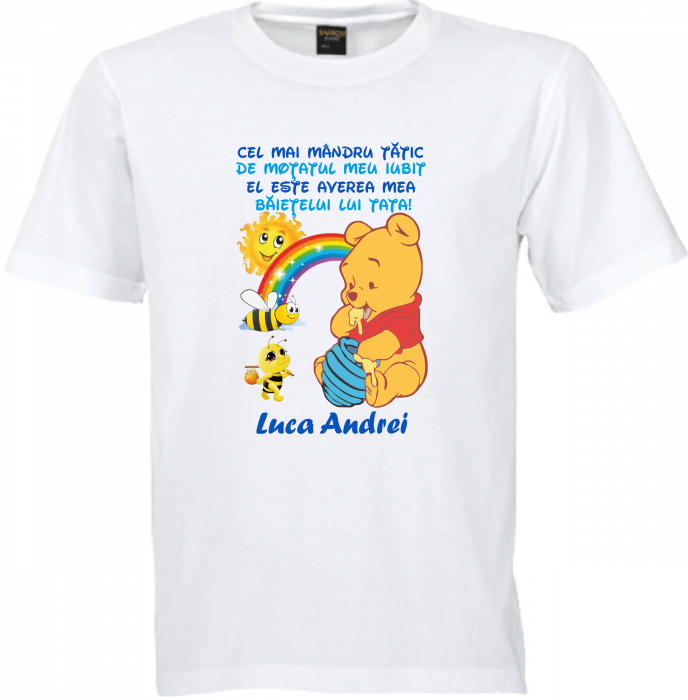 Tricouri personalizate cu Winnie the Pooh pentru o petrecere cu stil [4]