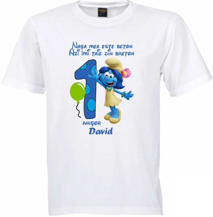 Tricouri Personalizate pentru moț cu tematica Ștrumfi [6]