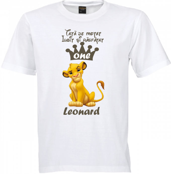 Tricouri Personalizate Simba pentru Micii Fani [3]