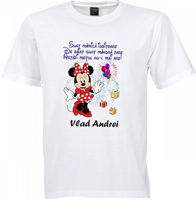 Tricouri tematice cu Mickey pentru moț – Ideal pentru o petrecere veselă și plină de magie. [3]