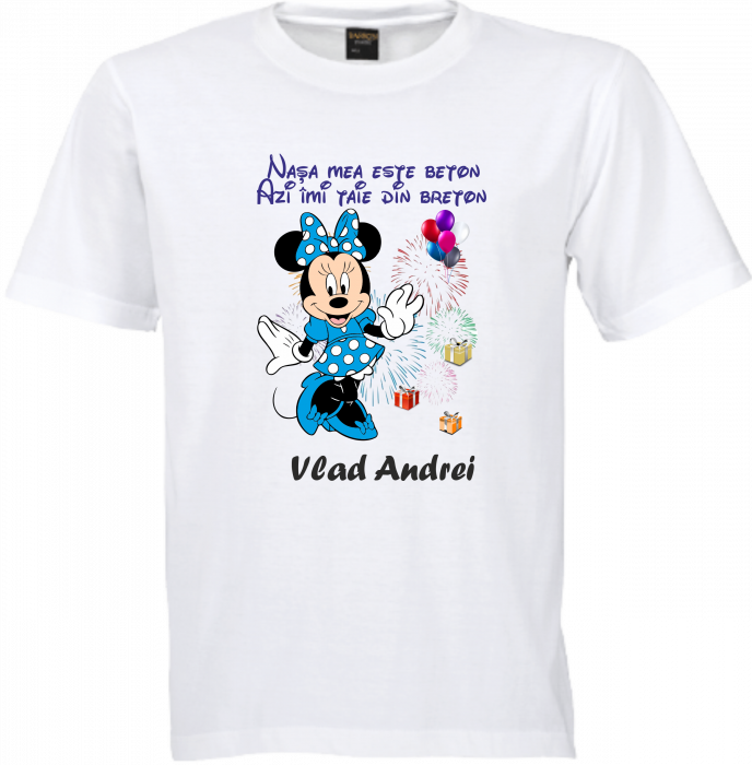 Tricouri tematice cu Mickey pentru moț – Ideal pentru o petrecere veselă și plină de magie. [7]