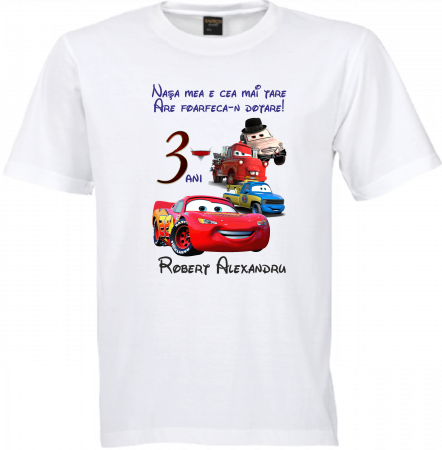 Tricouri Cars pentru copii – Fulger McQueen te așteaptă! [6]