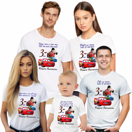 Tricouri Cars pentru copii – Fulger McQueen te așteaptă! [1]