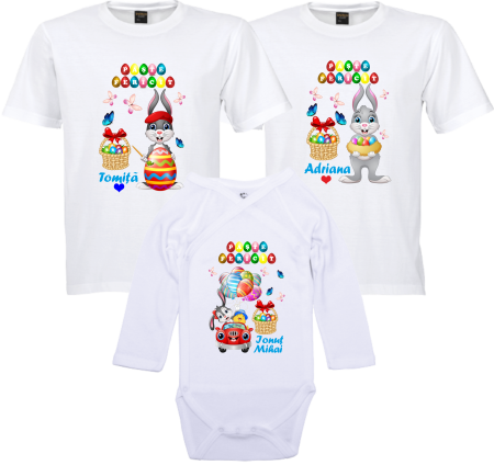 TRICOURI PENTRU PAȘTE - Tricou „Super Iepuraș” – Ediție Specială Paște