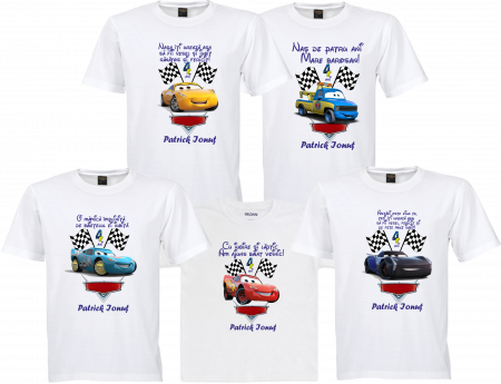 Model Cars - Tricouri cool cu personajele Cars – Doar pentru fanii adevărați!