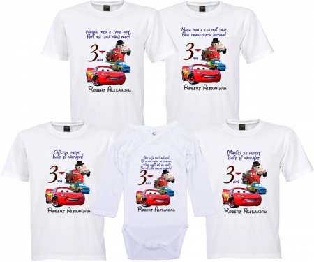 Model Cars - Tricouri Cars pentru copii – Fulger McQueen te așteaptă!