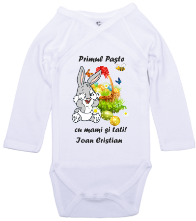 Tricou „Iepuraș” – Model Special Paște 100% Bumbac [4]