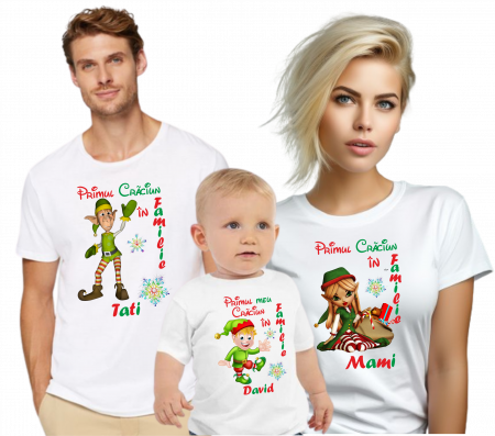 Crăciunul e mai frumos în Familie cu Tricouri Speciale [1]