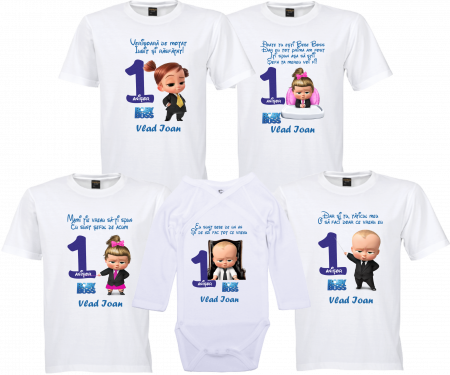 Model Baby Boss - Îl iubește pe Baby Boss? Tricoul ideal e aici!