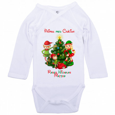 Magia Crăciunului în Familie pe Tricouri [4]