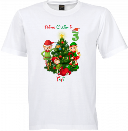 Magia Crăciunului în Familie pe Tricouri [3]