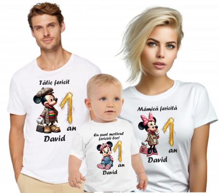 Mickey aduce bucuria la moț – Tricouri personalizate [1]