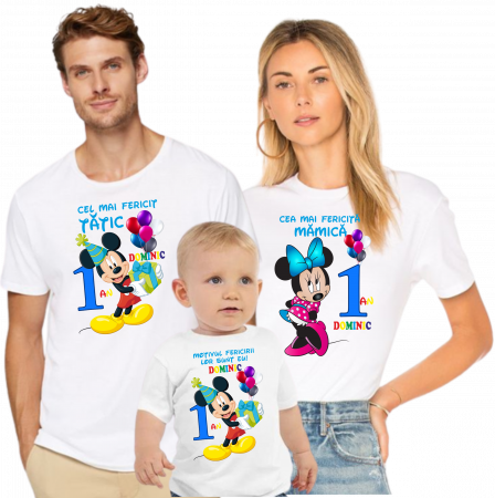 Moțul perfect cu tricouri personalizate cu Mickey [1]