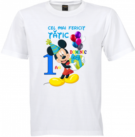Moțul perfect cu tricouri personalizate cu Mickey [2]