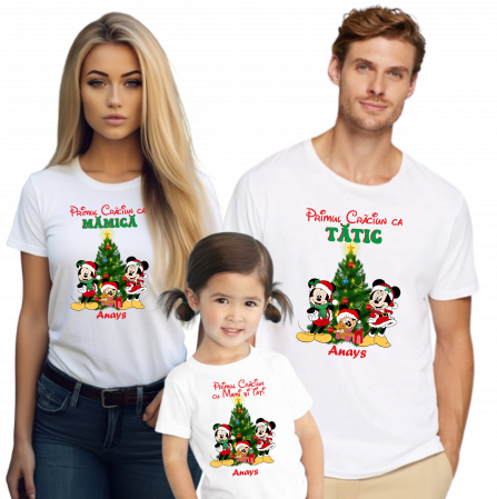 Primul Crăciun cu Mami și Tati: Tricouri de Poveste [1]