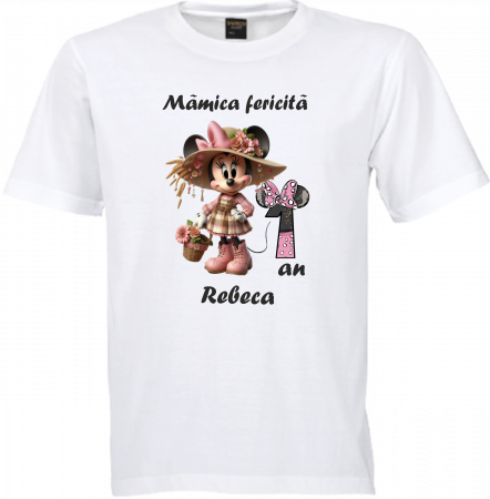 Primul moț cu Minnie – Tricou adorabil pentru sărbătorită [3]