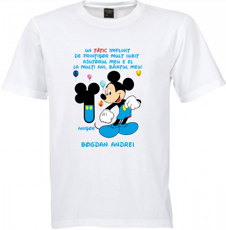 Primul moț cu Minnie - Tricouri personalizate pentru mămici și copii [3]