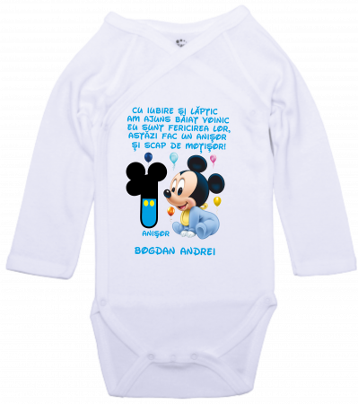 Primul moț cu Minnie - Tricouri personalizate pentru mămici și copii [4]