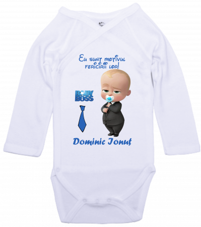 Primul Moț cu Stil – Tricouri Baby Boss Personalizate [4]
