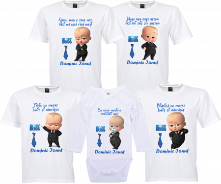 Model Baby Boss - Primul Moț cu Stil – Tricouri Baby Boss Personalizate