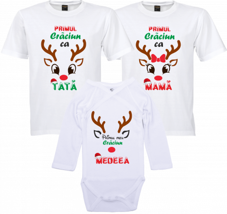 Tricouri de Crăciun - Sărbătorește în Familie cu Tricouri de Crăciun Unice