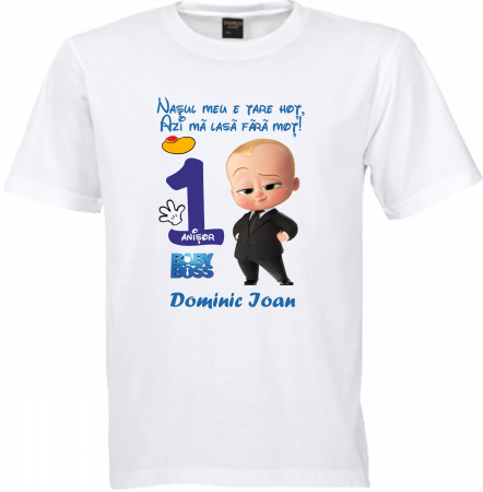 Super cadou: Tricou Baby Boss – Calitate și originalitate! [5]