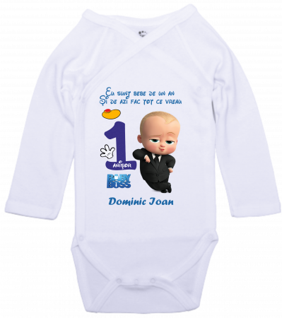 Super cadou: Tricou Baby Boss – Calitate și originalitate! [4]