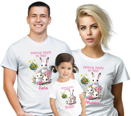 Tricou Copii „Iepuraș Drăgălaș” – Personalizat [1]