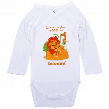 Tricou de Moț Cu Simba  din „Regele Leu”, pentru băieței aventurieri [4]