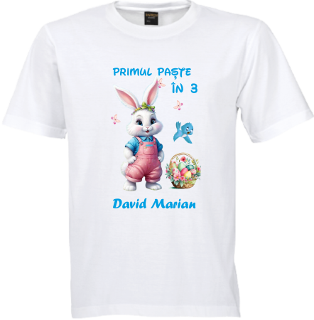 Tricou Paște „Easter ” Pastel Minimal – Bumbac Premium [3]