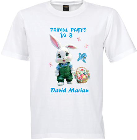 Tricou Paște „Easter ” Pastel Minimal – Bumbac Premium [2]