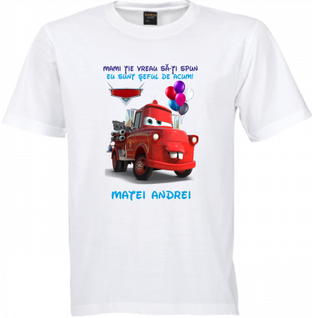 Tricou Personalizat Fulger McQueen – Aventură la fiecare purtare! [1]