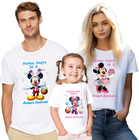 Tricou Personalizat Paște „Happy Easter Bunny” [1]