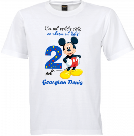 Tricouri aniversare – Mickey aduce veselia [2]