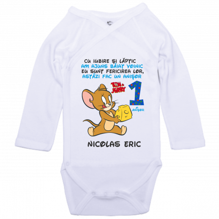 Tricouri Aniversare pentru Toată Familia cu Tom și Jerry [4]